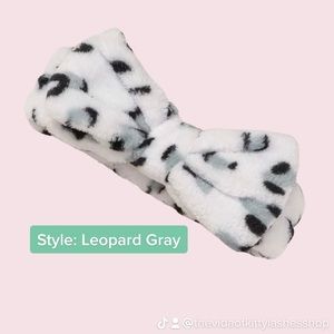 Leopard Makeup Skincare Headband